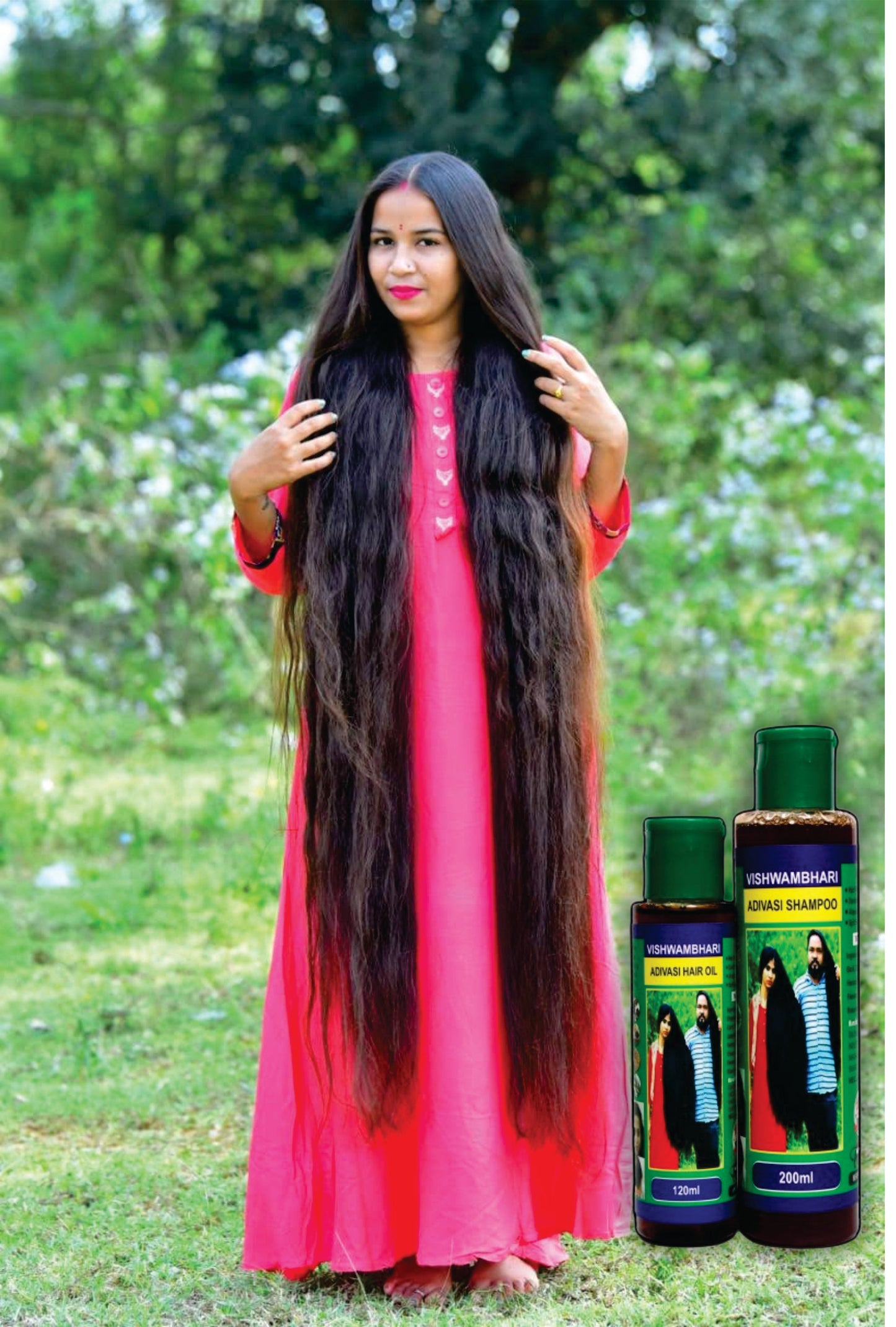 Adivasi Hair Oil & Shampoo For Men & Women For Your Hair Growths