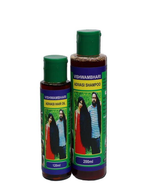 Adivasi Hair Oil & Shampoo For Men & Women For Your Hair Growths